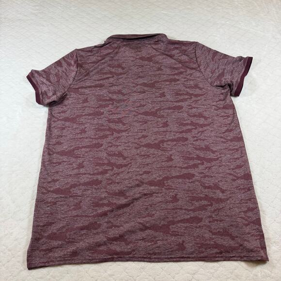 The Charge Stately Apparel Maroon Away men’s polo shirt - size large - Picture 3 of 8